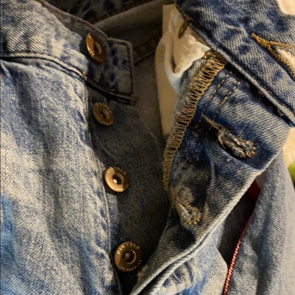 Pistola Distressed Racer Stripe Boyfriend Jeans - Picture 6 of 8